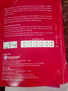 Bra Shalini Brand 90cm Size