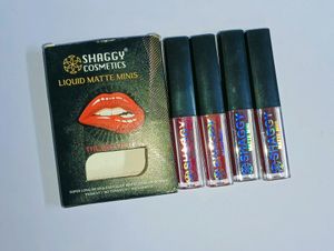 Shaggy Cosmetics Liquid Matte Minis In 4 Colours