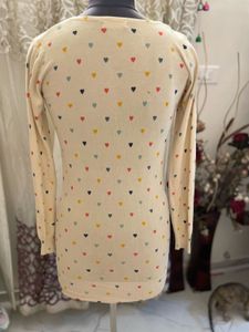 Heart Print Top