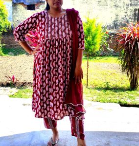 (Deal Of The day)Alia Cut Kurti Set Beautiful