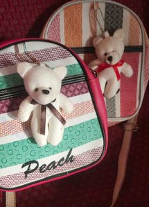 Cute Striped Backpack