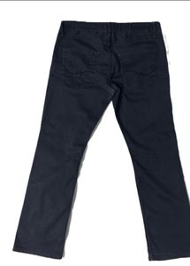Dark Wash Straight-Leg Jeans