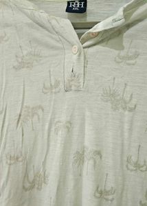 Printed Top but wash karti pink stain lg gya