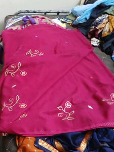 Saree Without Blouse
