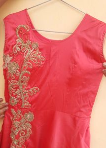 Pink Padded Gown