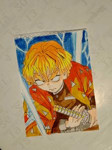 Zenitsu Agatsuma Fan Art