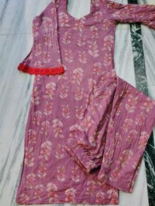 Floral Print Kurta