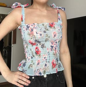S Floral Top
