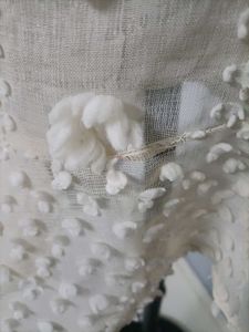 White Floral Embellished Tank Top