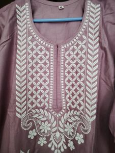 Combo Offer Of 2 New Chikankari Kurtas