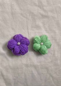 Handmade Cute Flower Hair Clips