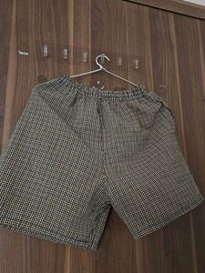 Checked Comfy Daily Wear Shorts