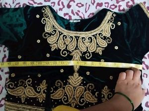 Velvet Indian Outfit