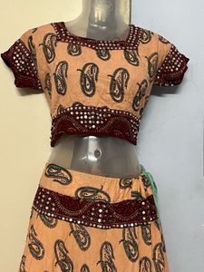 Navratri Boho Paisley Lehenge Choli Set