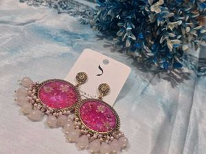 Customised Resin Jhumkas
