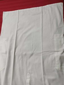 Khaadils Men White Cotton Casual Kurta