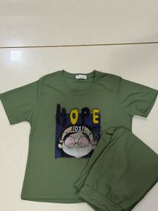 Cute Green Lounge Set