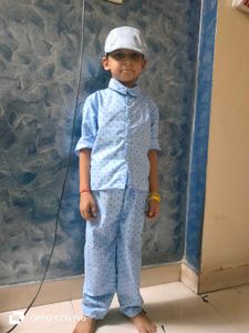 Boy&#39;s Blue Pajama Set