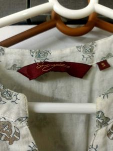 SANGRIA WHITE Embroidery Anarkali