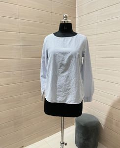 H&amp;M Pintresty 🌸💕Blue Long Sleeve Top