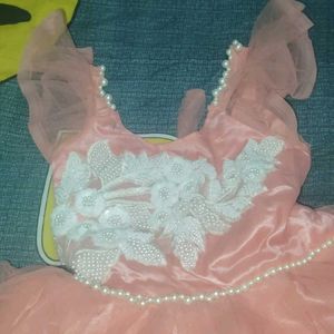 Pink Tulle Party Dress