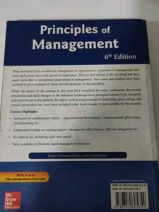 Principles Of Management 6th Edition