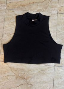 Original H&M Divided black basic sleevless top