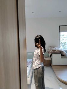 Classic Striped Cotton T-Shirt – Relaxed Fit