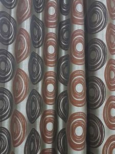 Golden Brown Curtains Brand New Steel Rings