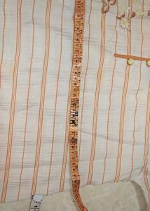 Striped Embroidered Tunic Top
