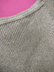 SILVER GREY CROP TOP