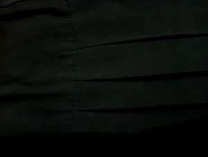 Black Button-Down Top