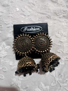 Statement Jhumka Earrings
