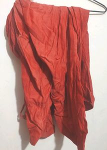 Coral Color Suit Salwar With Dupatta Bust 40
