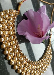 Pearl & Stone Necklace