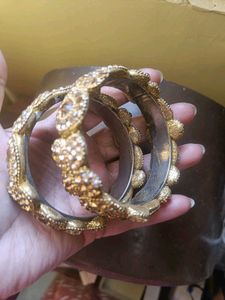 Beautiful Golden Bangles