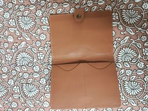 Daily Objects Tan Passport Cover Wallet