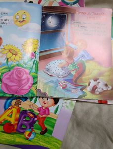 5 Kids Books Rhyme Alphabet story english hindi