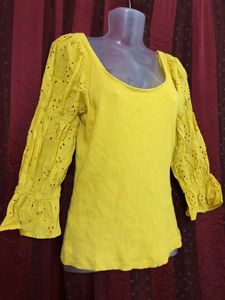 Who What Wear Yellow Top