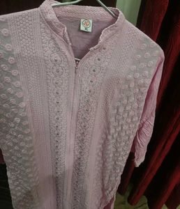 Pink Kurti With Pant