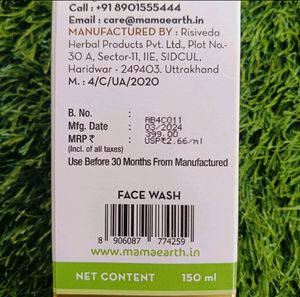 Mamaearth Tea Tree Foaming Face Wash
