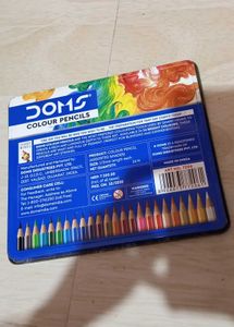 DOMS COLOUR PENCILS 24SHADES