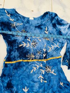 Trendy Blue Frock