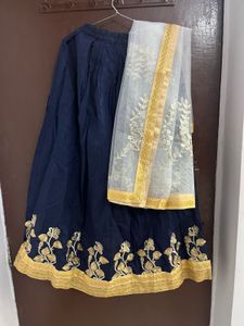 Ethnic Lehenga Skirt &amp; Dupatta