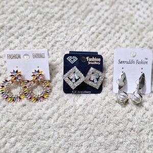 Set Of 3 Earrings 🫶
