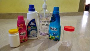 Empty Bottles Pack Of 6