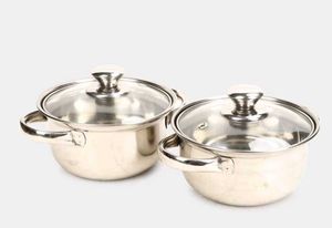 2 Serving Bowl of 1100ml With Glass Lid
