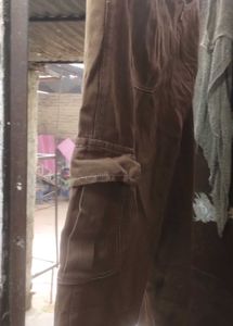 Brown Cargo Pants