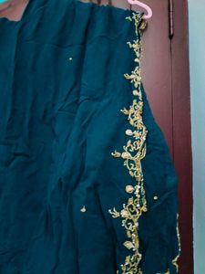 Hand Worked Top Bottom Dupatta