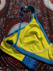 Non-Wired Non-Padded Everyday Bra In Yellow